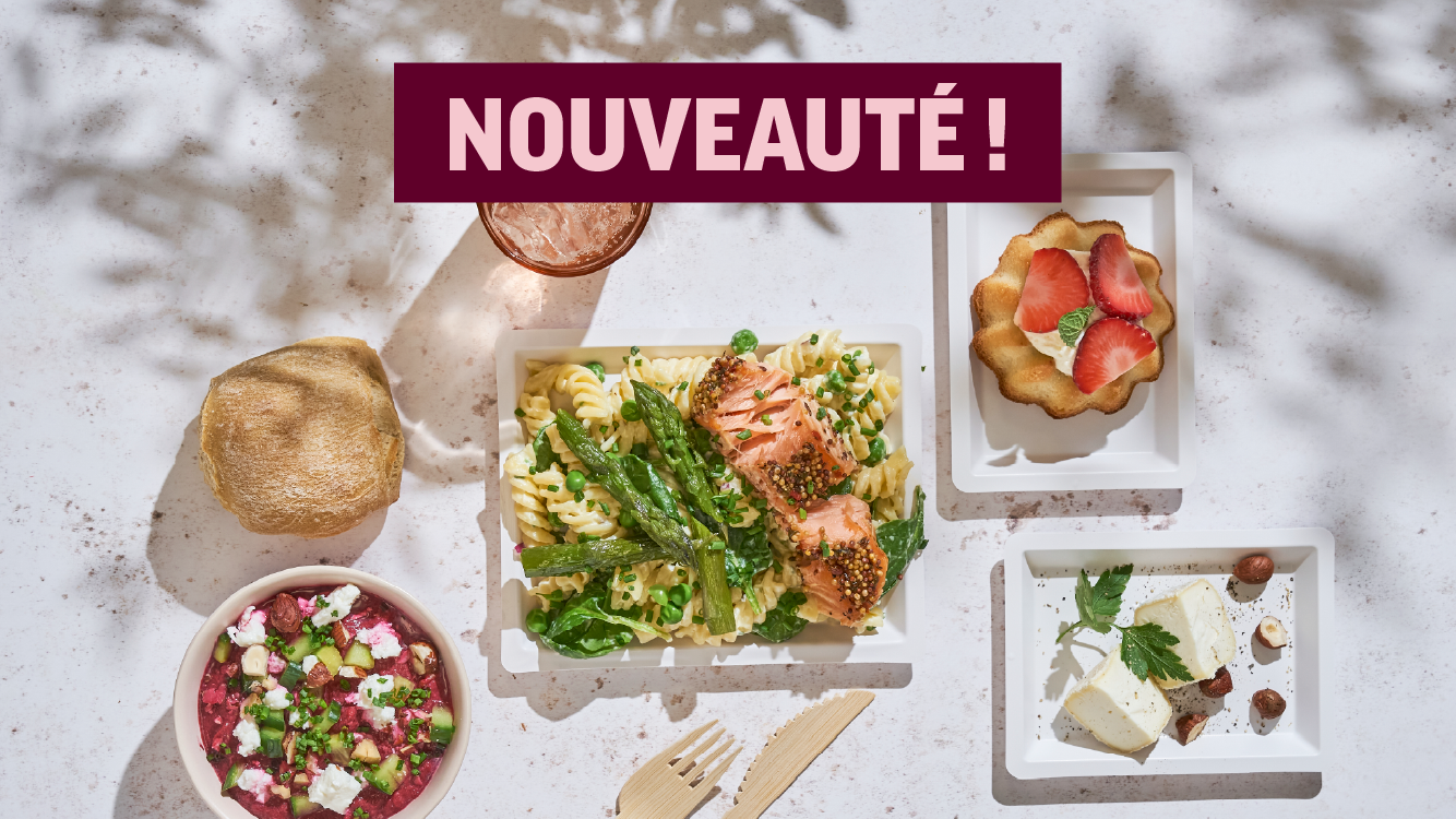 Livraison plateaux repas entreprise : le plateau du mois de mars