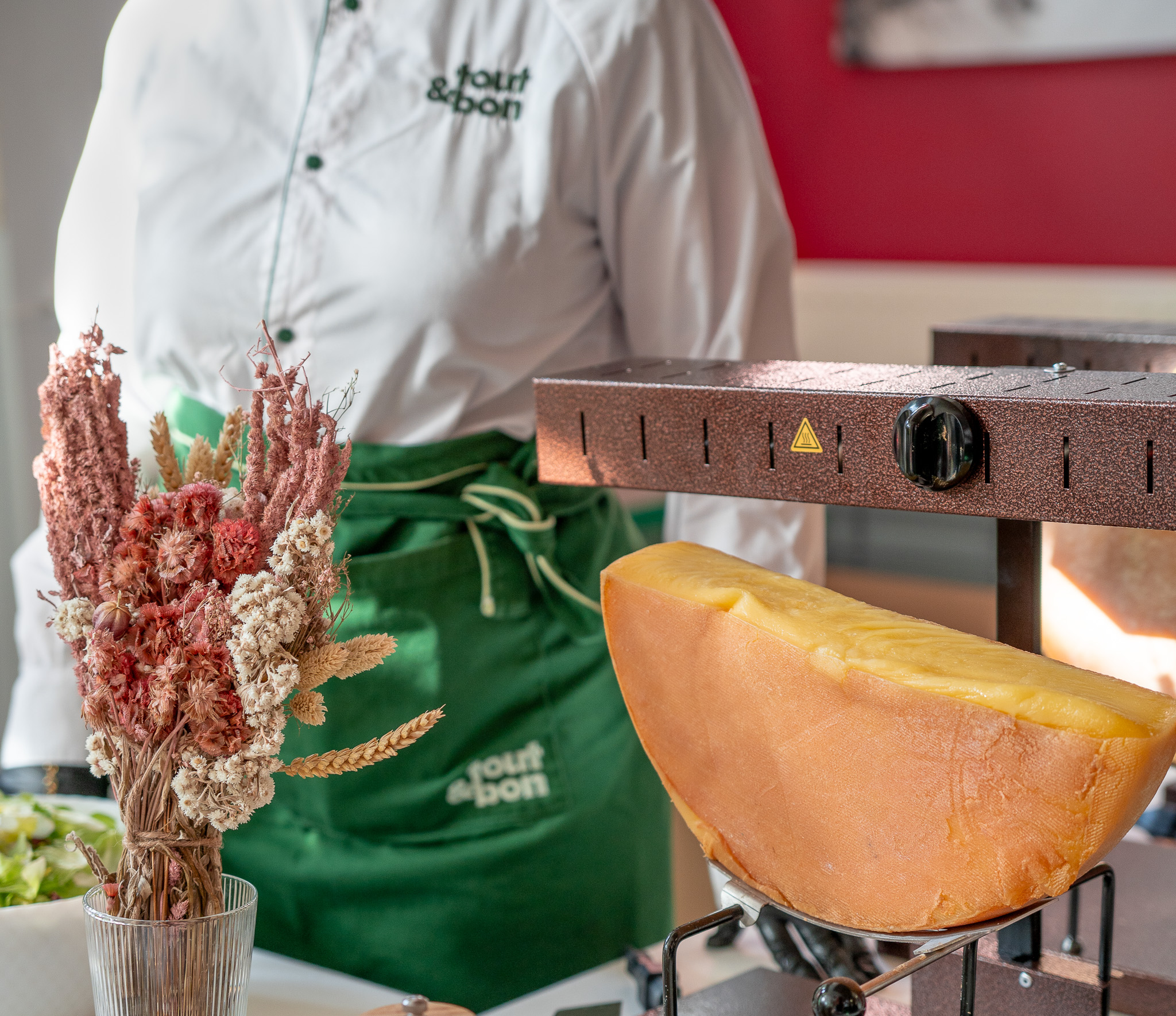 Une raclette clé en main pour 50 convives