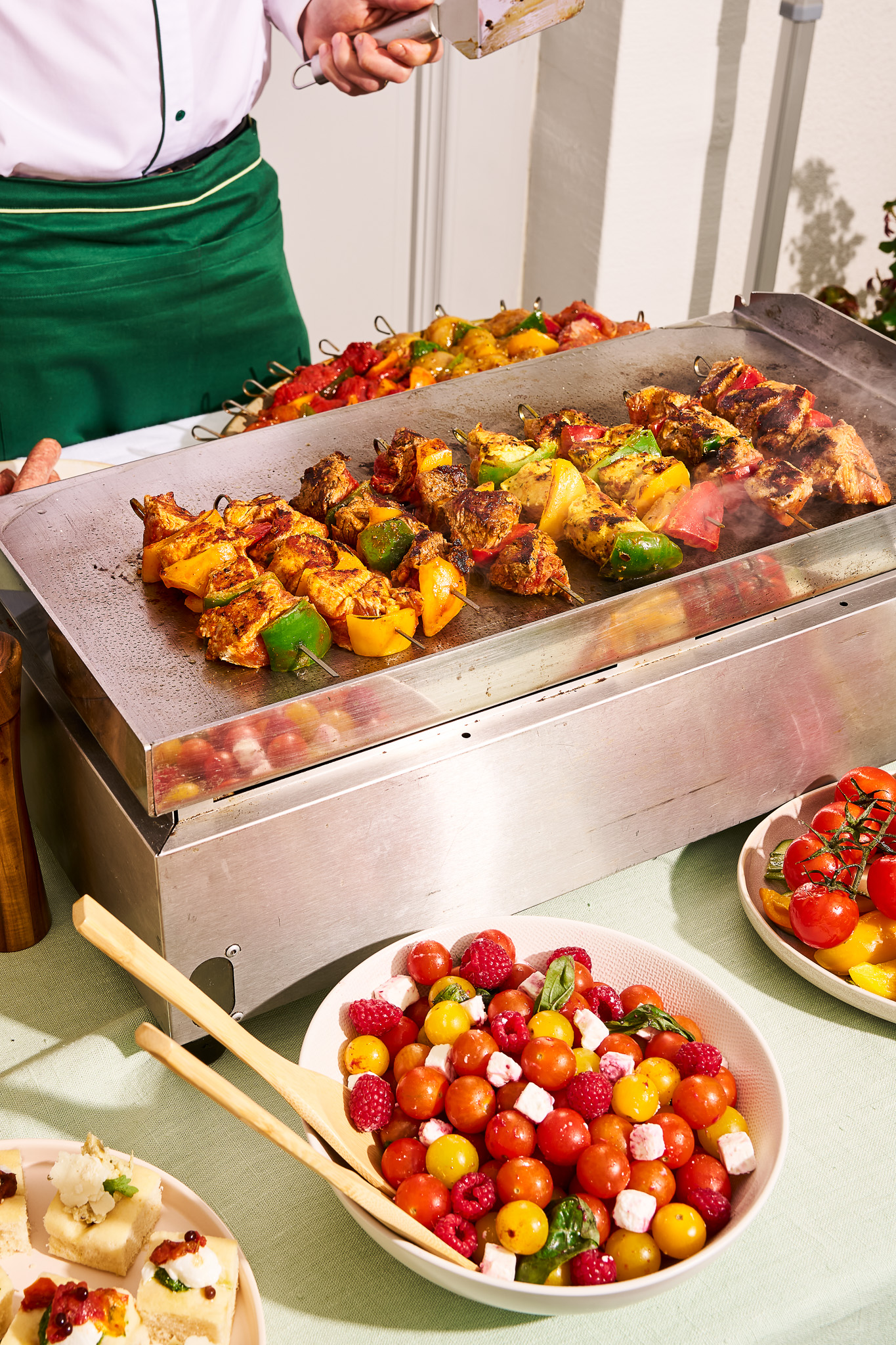 animation barbecue événement entreprise traiteur