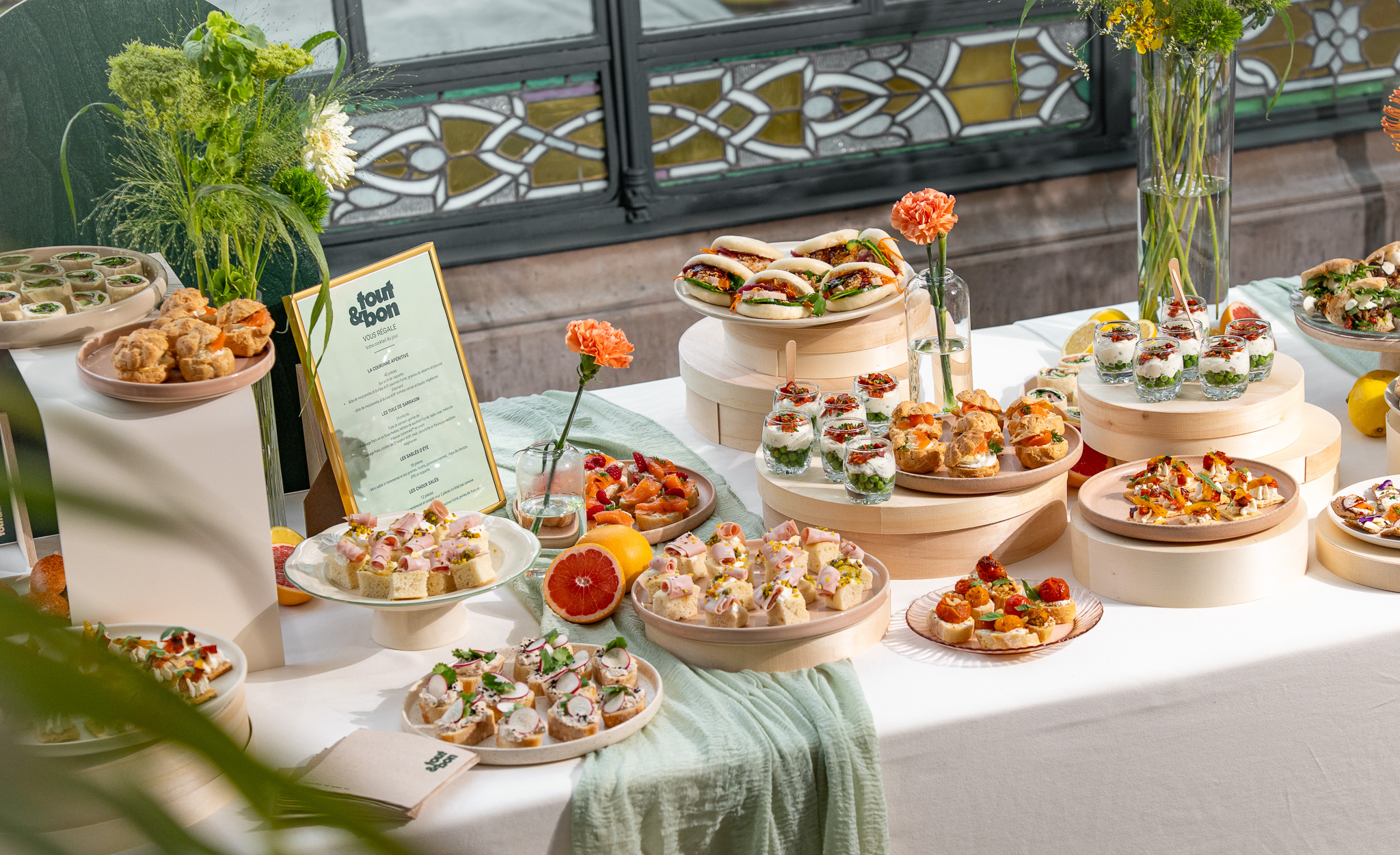 Décoration buffet entreprise | Offres clé en main TOUT&BON