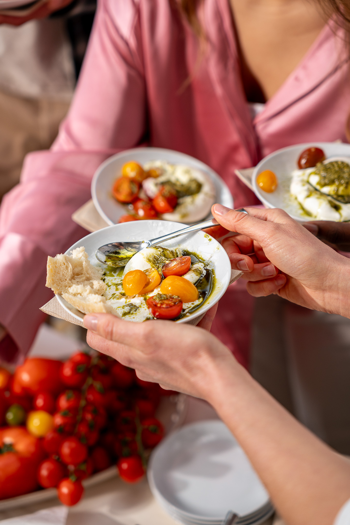 animation culinaire burrata événement entreprise